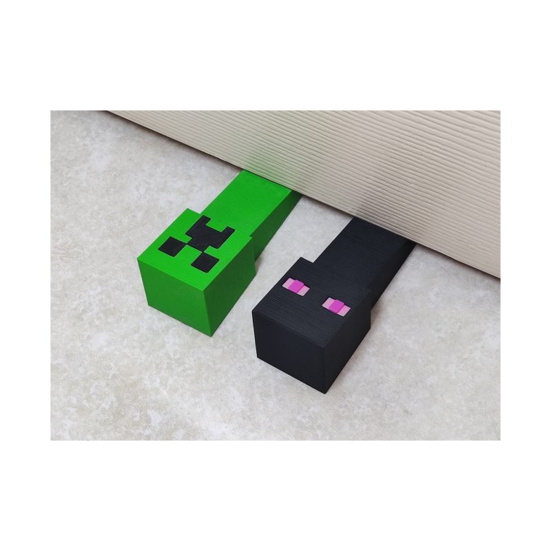 نگهدارنده درب مدل Minecraft مجموعه 2 عددی